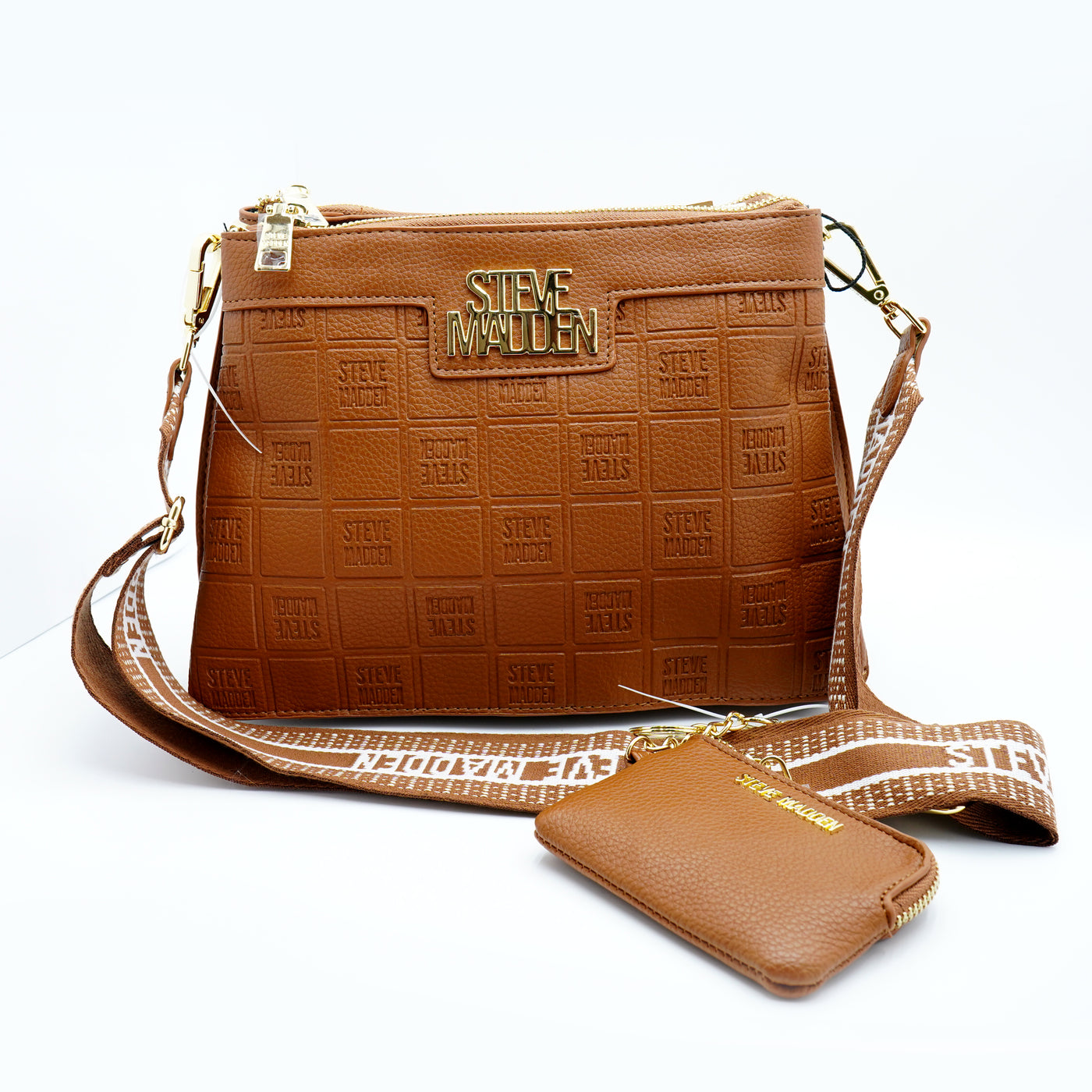 Bolsa Camel con Monedero Steve Madden