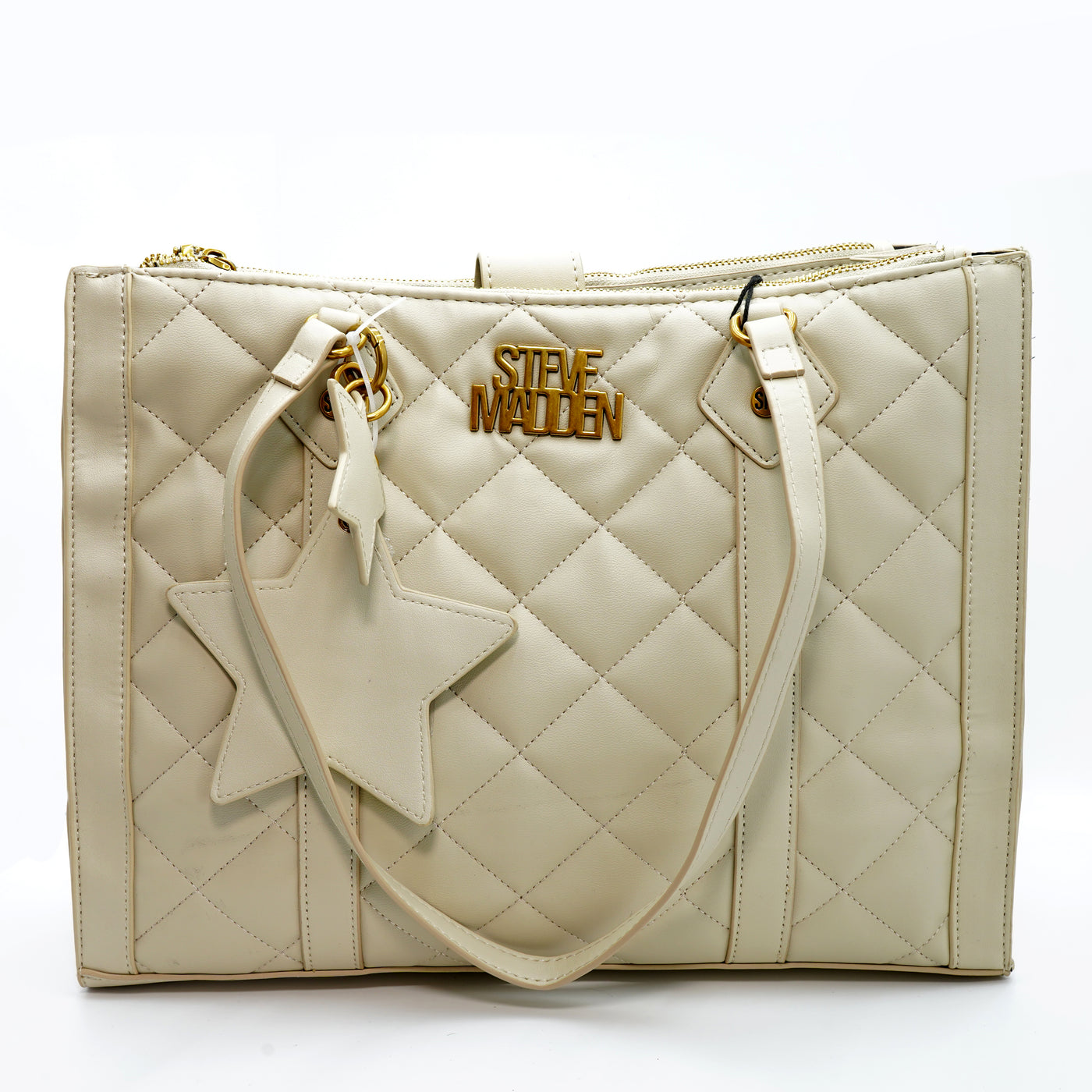 Bolsa Steve Madden Beige con Monedero Estrella