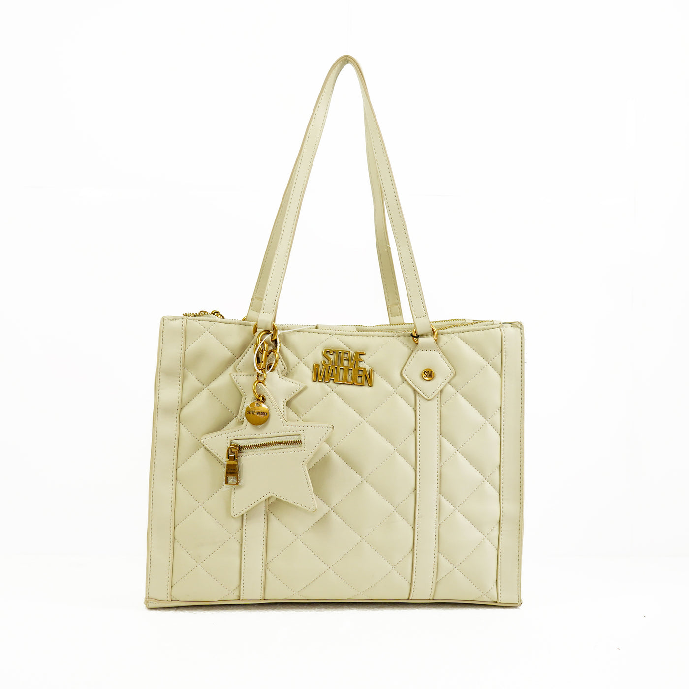 Bolsa Steve Madden Beige con Monedero Estrella