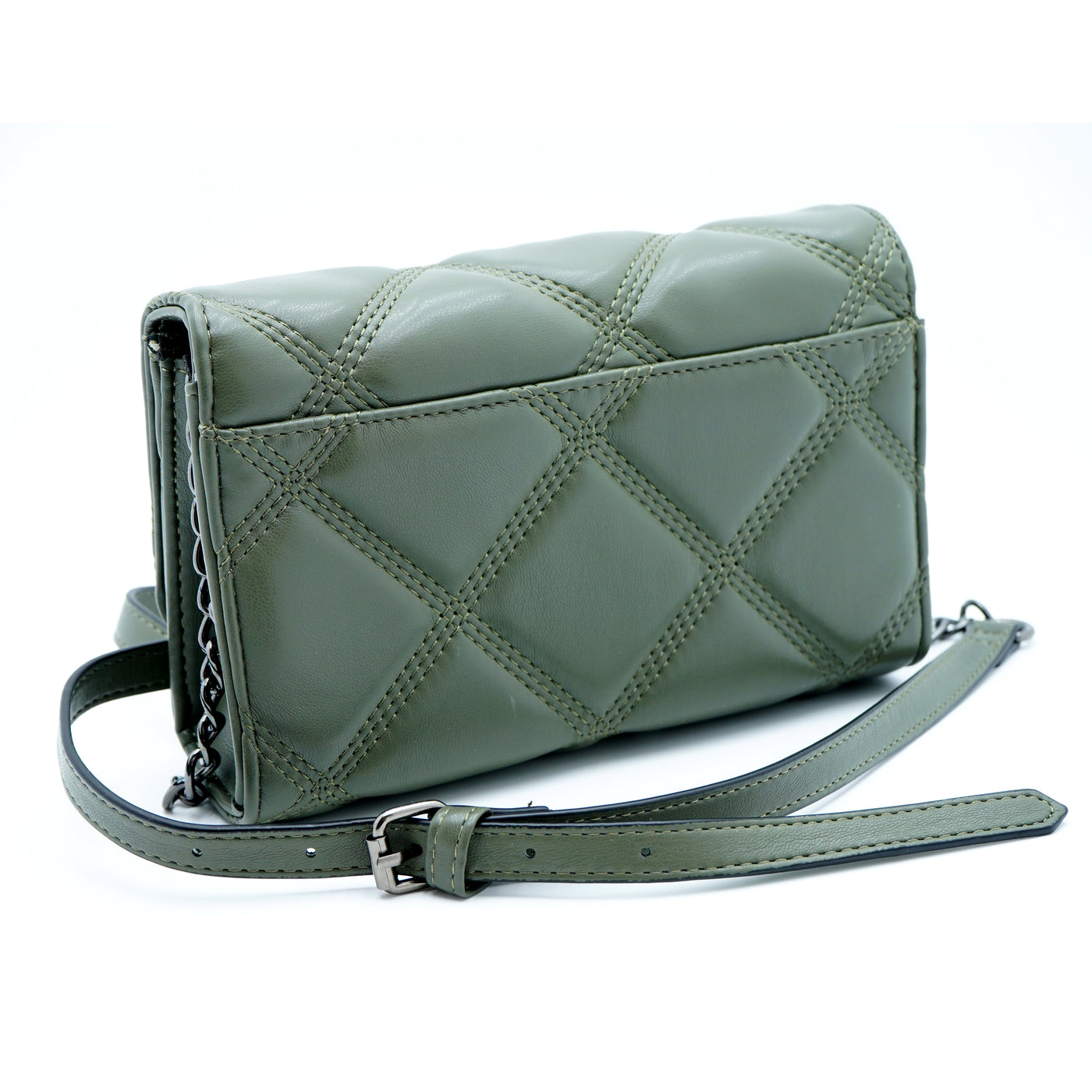 Bolsa Crossbody Verde Acolchada Steve Madden