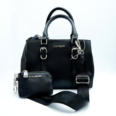 Bolsa Crossbody Negra Steve Madden