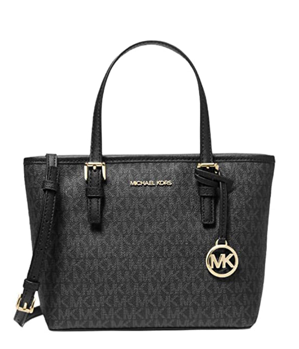 Bolsa Negra Monograma Michael Kors