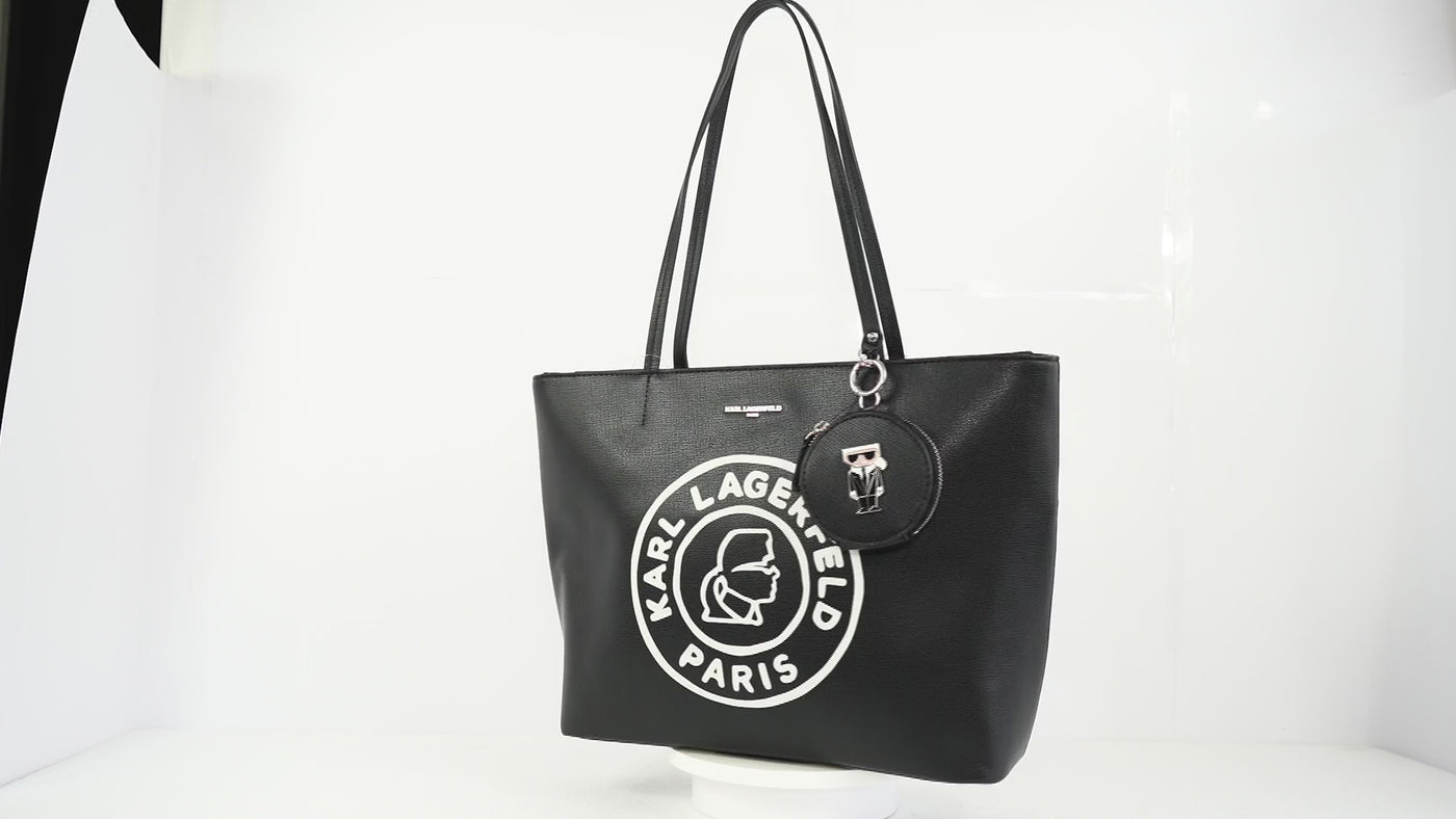 Bolsa Tote Negra Karl Lagerfeld