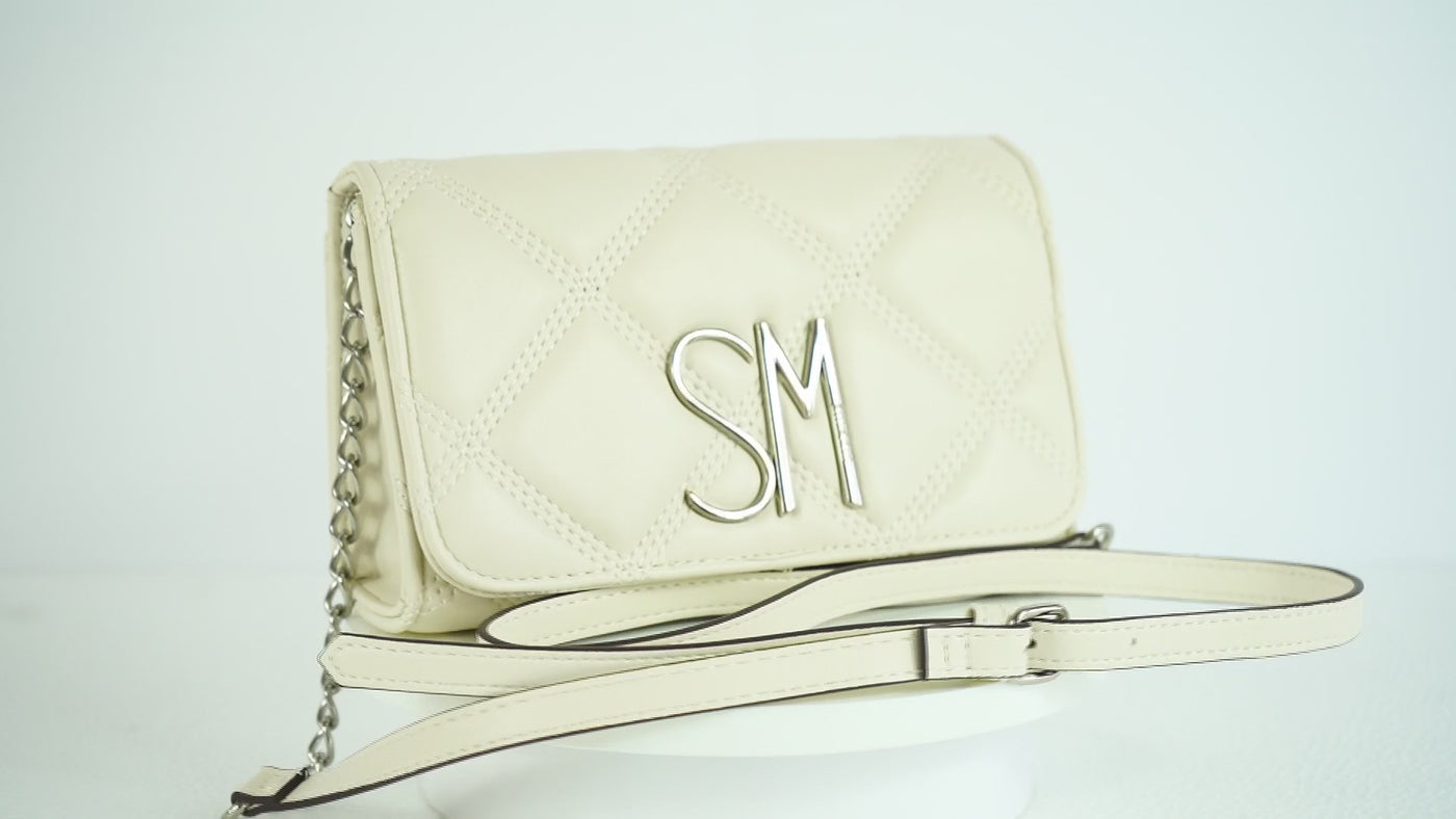 Bolsa Crossbody Vanilla Acolchada Steve Madden